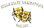 logo Ecole D'art Dramatique Baudry